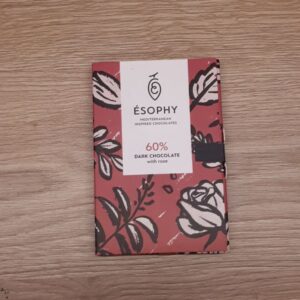 ESOPHY, DARK CHOCOLATE WITH ROSE, Winepoems.gr, Κάβα Γκάφας