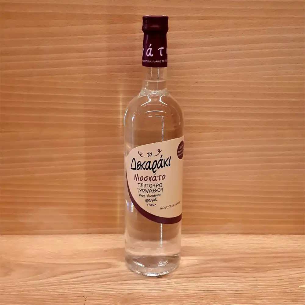 ΔΕΚΑΡΑΚΙ, ΤΣΙΠΟΥΡΟ ΧΩΡΙΣ ΓΛΥΚΑΝΙΣΟ, ΜΟΣΧΑΤΟ, (0.7Lt)