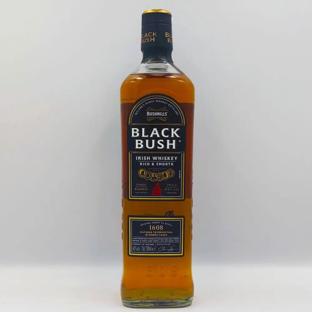 BUSHMILLS, BLACK BUSH, WHISKY, (0.7Lt)