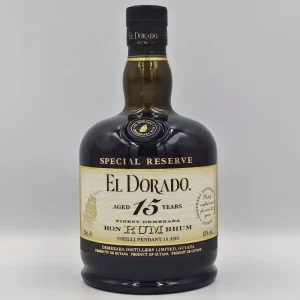 EL DORADO, 15 YO, RUM, (0.75Lt)