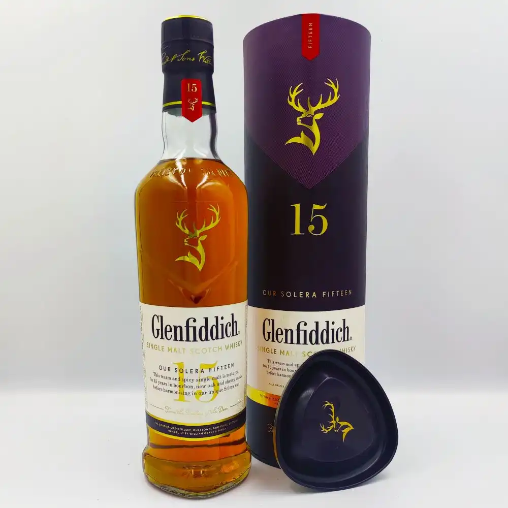 GLENFIDDICH, 15 YO, SINGLE MALT, SCOTCH, WHISKY, (0.7Lt)