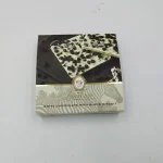 LAURENCE, GALERIE DE CHOCOLAT, ΛΕΥΚΗ ΜΕ ΜΑΥΡΟ ΜΠΙΣΚΟΤΟ, 100gr