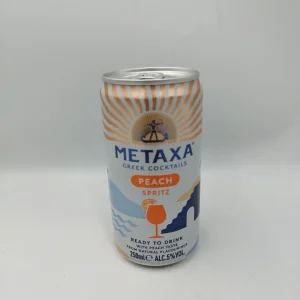 METAXA RTD CAN, PEACH SPRITZ, (250 ml)