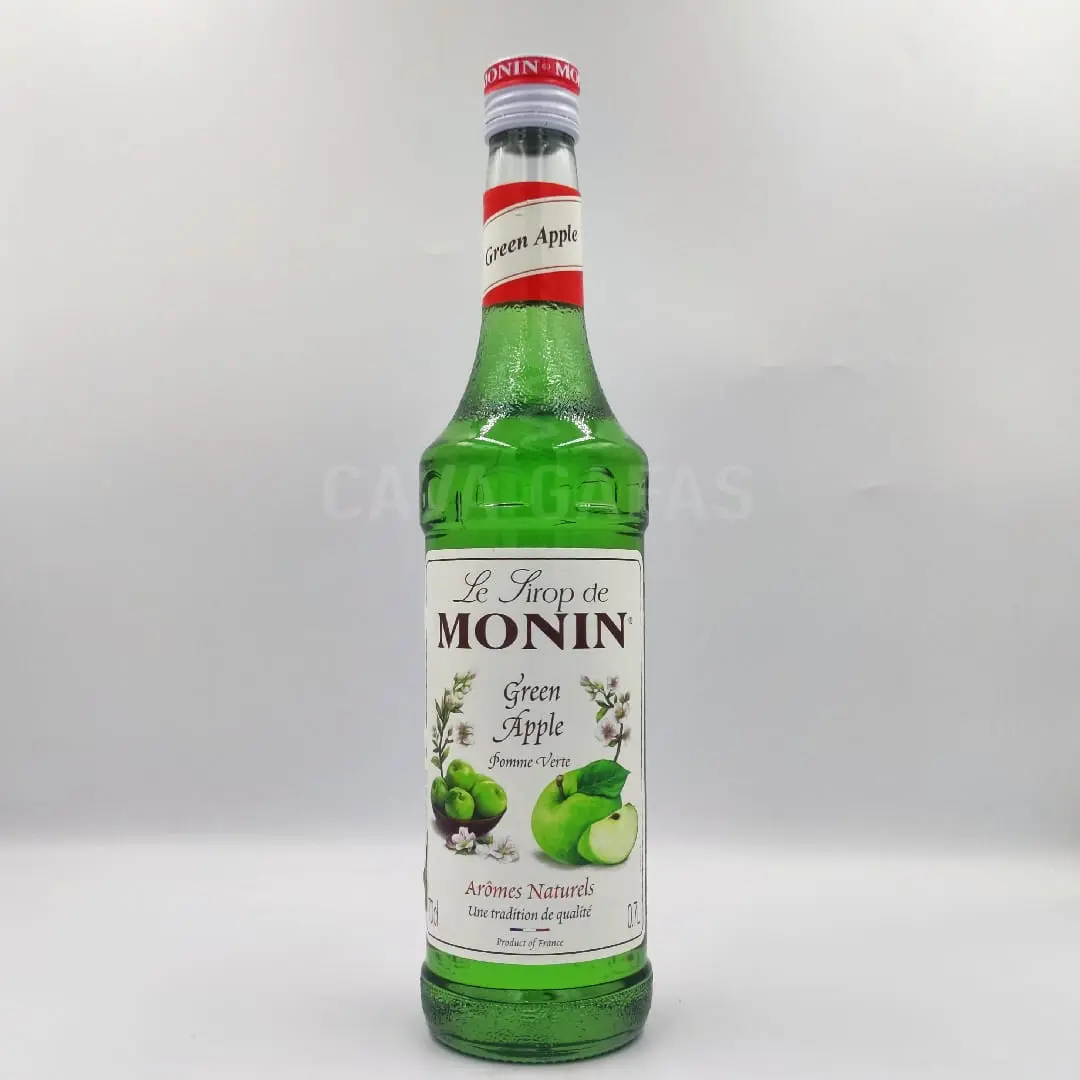 MONIN SYRUP GREEN APPLE, ΠΡΑΣΙΝΟ ΜΗΛΟ (0.7Lt)