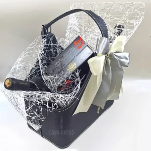 ΣΥΝΘΕΣΗ ΔΩΡΟΥ, ΔΕΡΜΑΤΙΝΟ ΚΑΛΑΘΙ, 2 ΦΙΑΛΕΣ