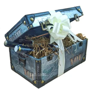 ΣΥΝΘΕΣΗ ΔΩΡΟΥ, ΞΥΛΙΝΟ ΒΑΛΙΤΣΑΚΙ, 2 ΦΙΑΛΕΣ